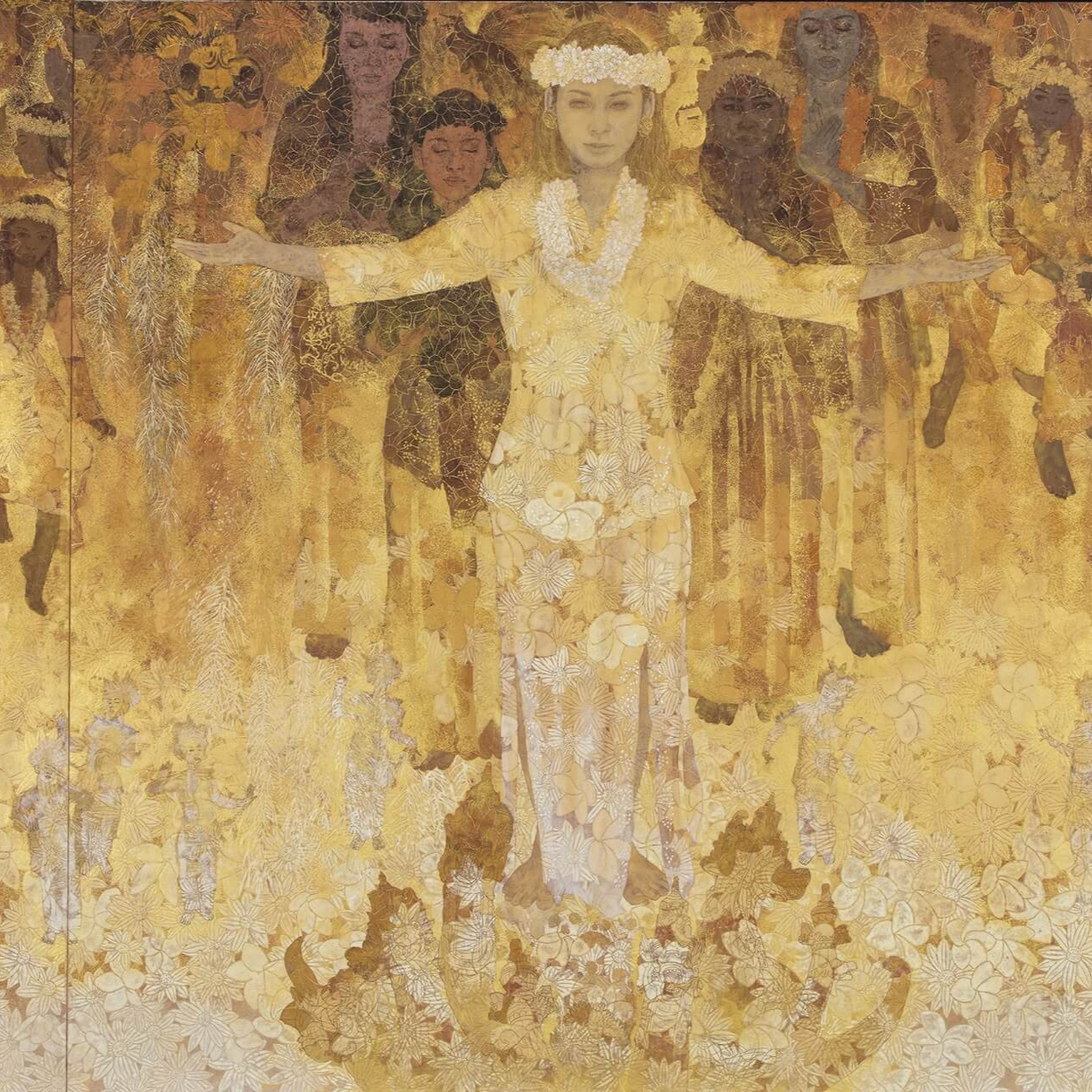 Creating and archiving the catalogue of the largest Japanese style painting exhibition